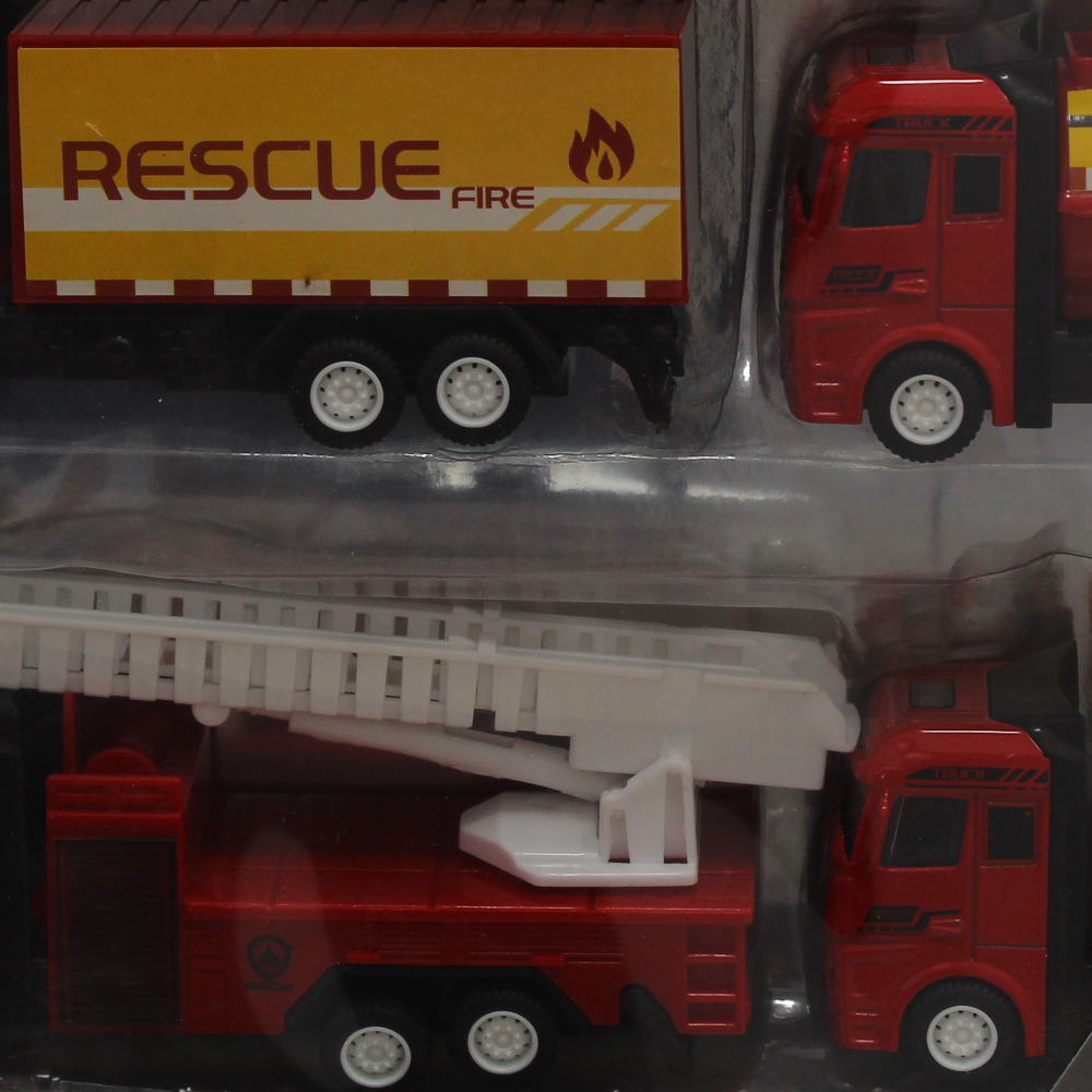 Die Cast Heavy Duty Rescue Truck Toy