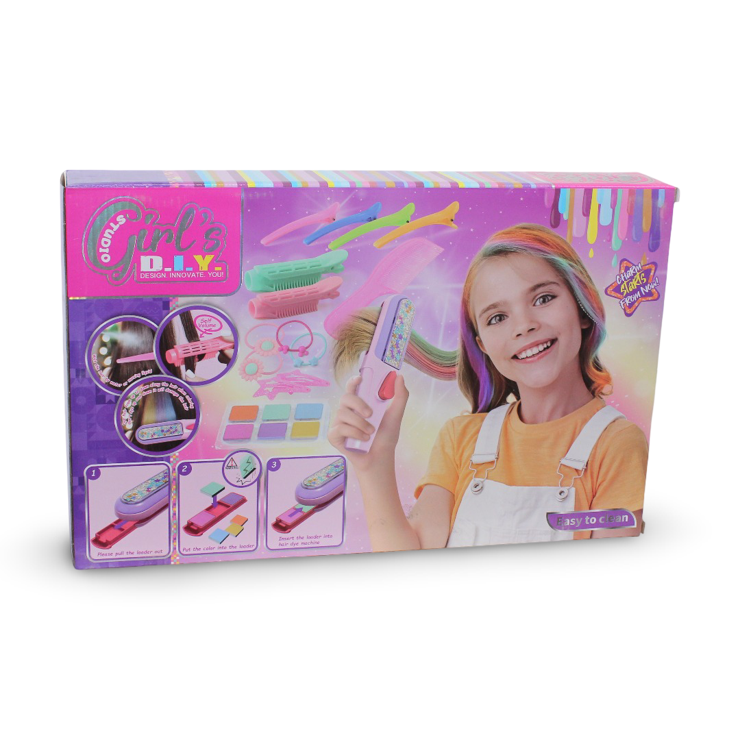 Girl's D.I.Y Hair Coloring Artifact