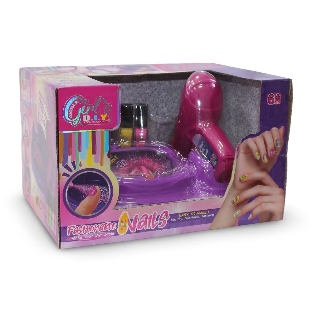 Fashionable Nails Creative Nail Art Playset - Toys - OKO