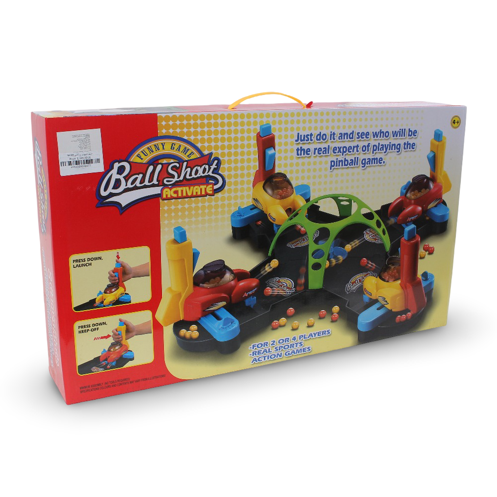 Four-Player Ball Shooter Action Game Set