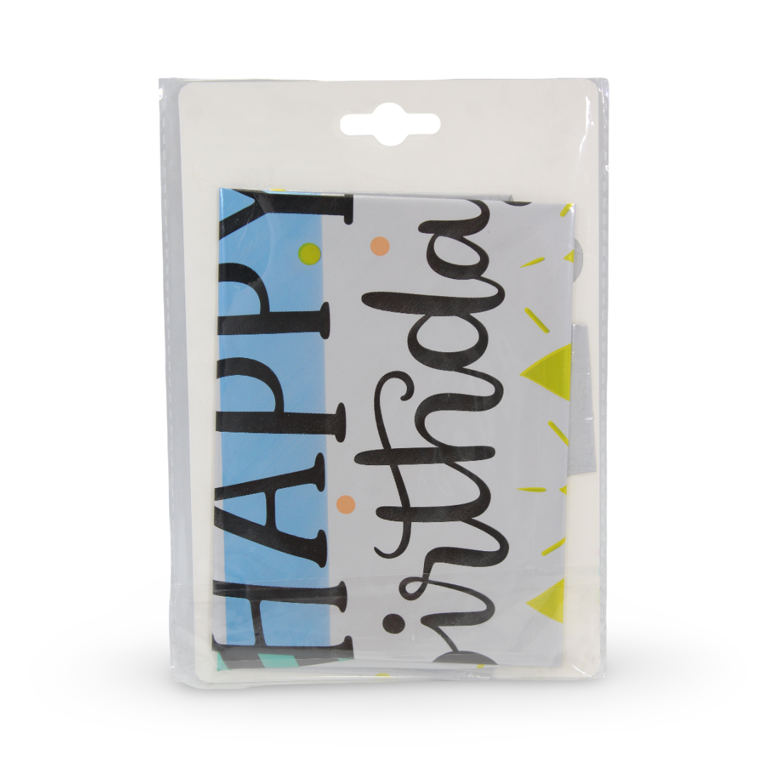 18-Inch Happy Birthday Foil Balloon – Assorted Designs
