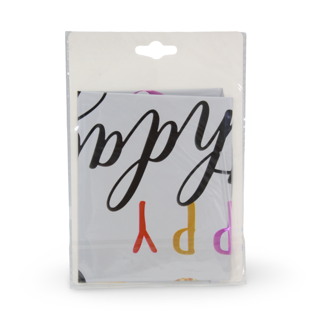 18-Inch Happy Birthday Foil Balloon – Assorted Designs