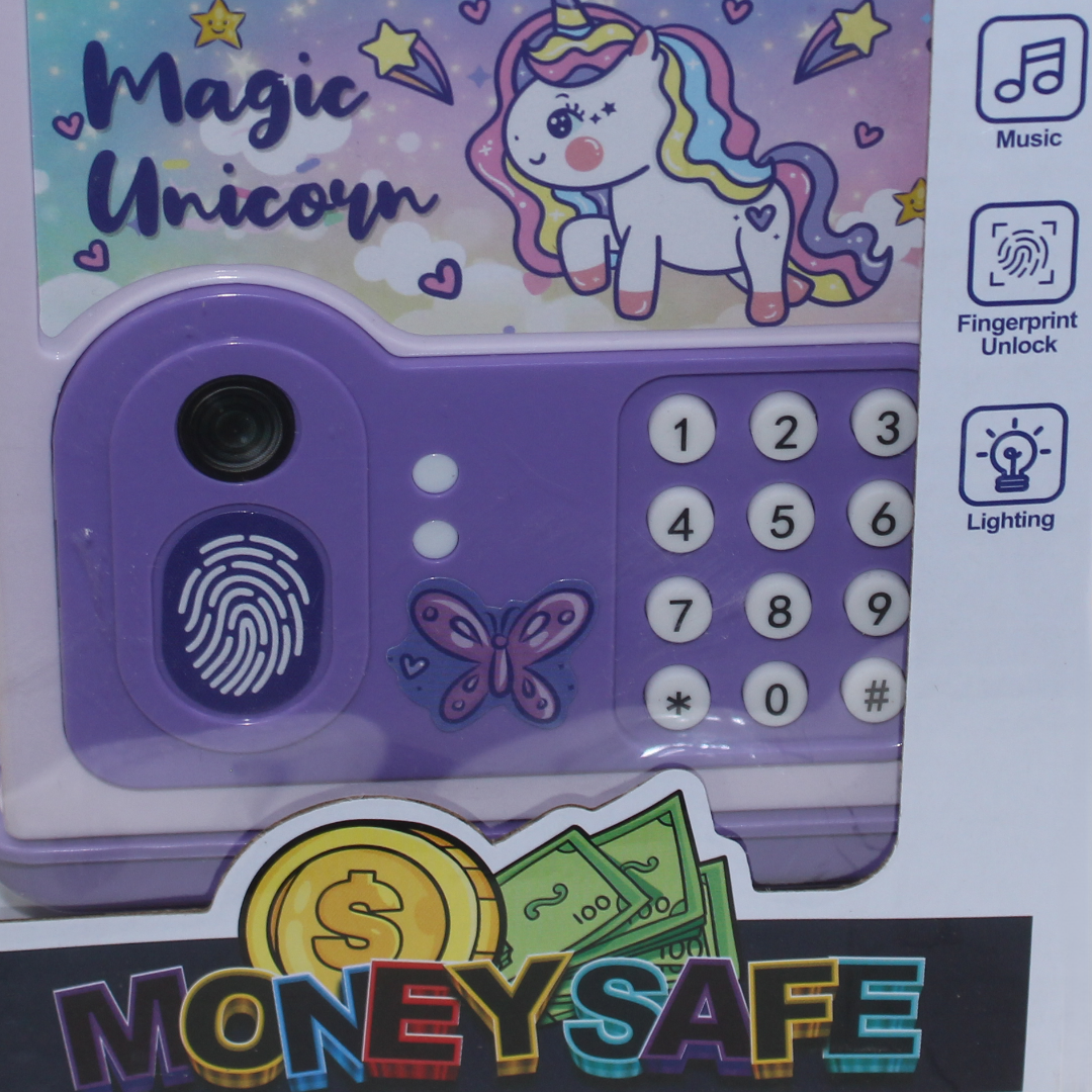 Magic Unicorn Mini Bank electronic ATM Piggy Bank