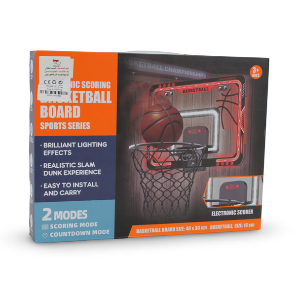 Electronic Scoring Basketball Board Sports Toy Set