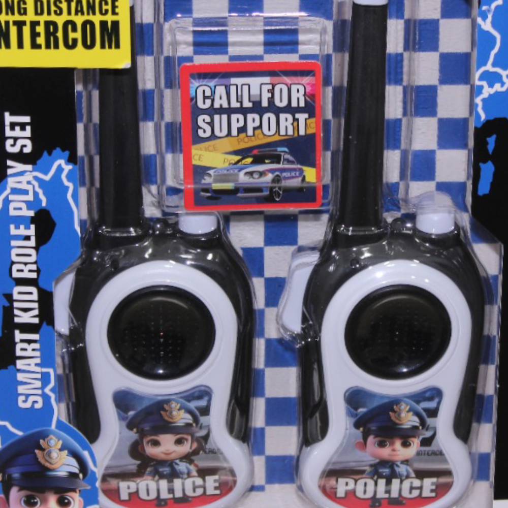 Children Police Walkie-Talkie Toy Set