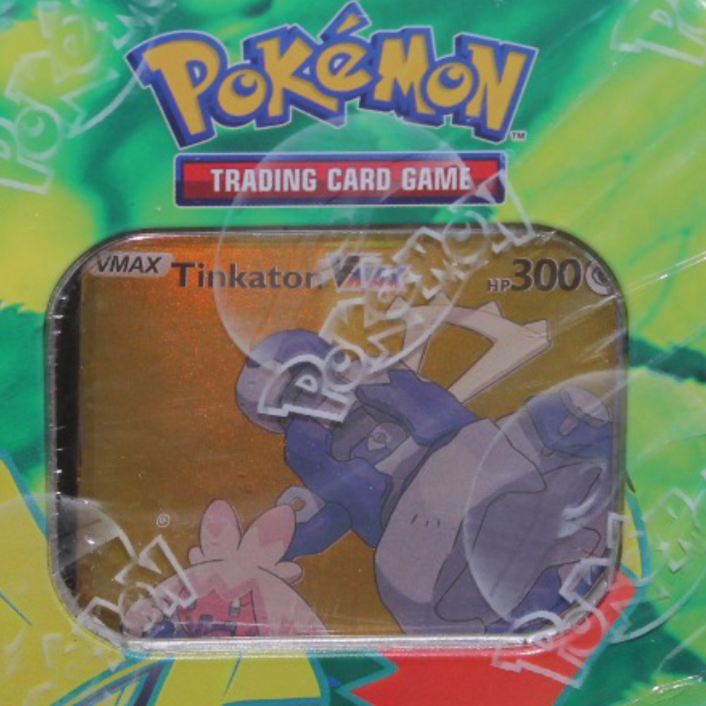 Pokémon Trading Card Game Metal Tin Set