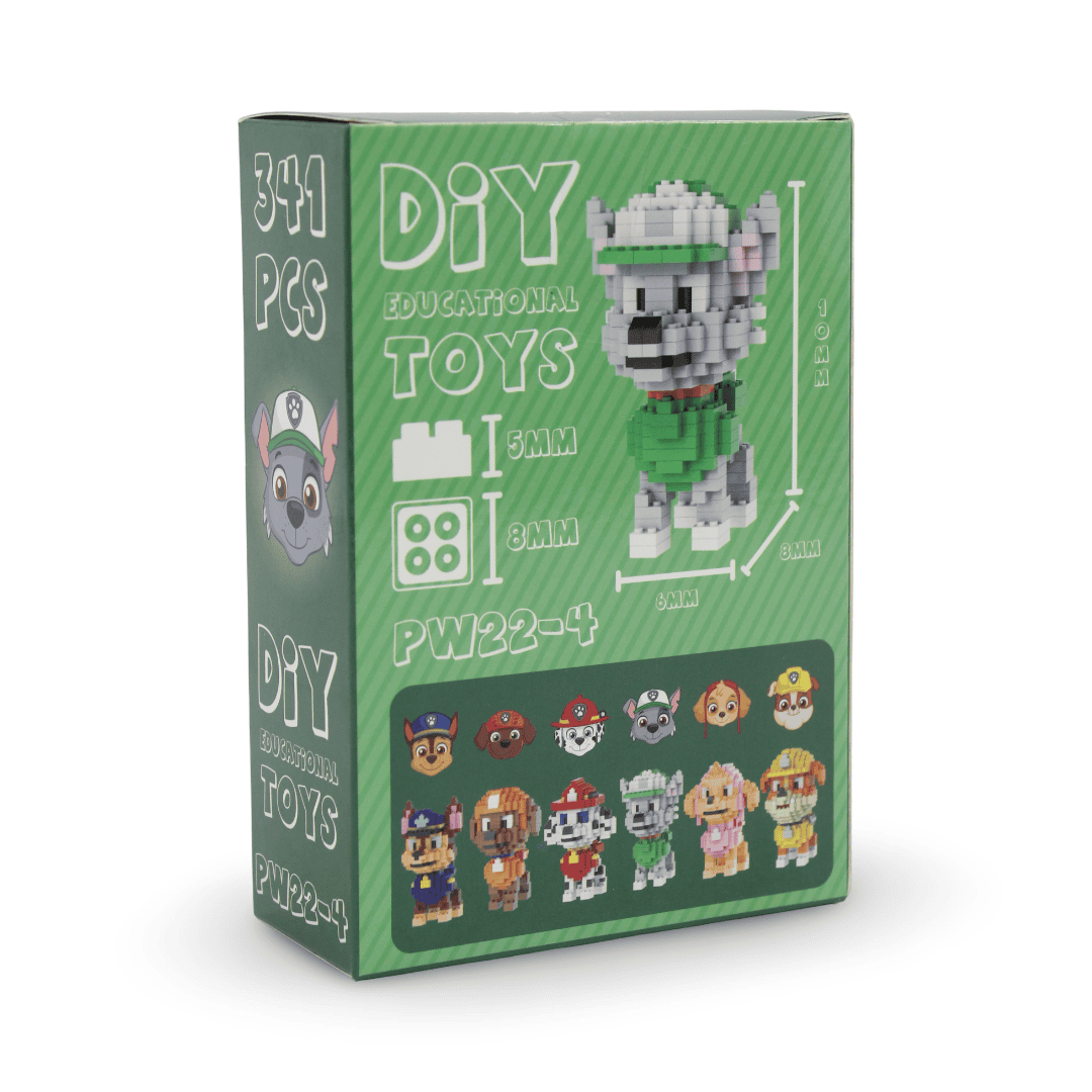 Paw Patrol Baby Blocks – Green
