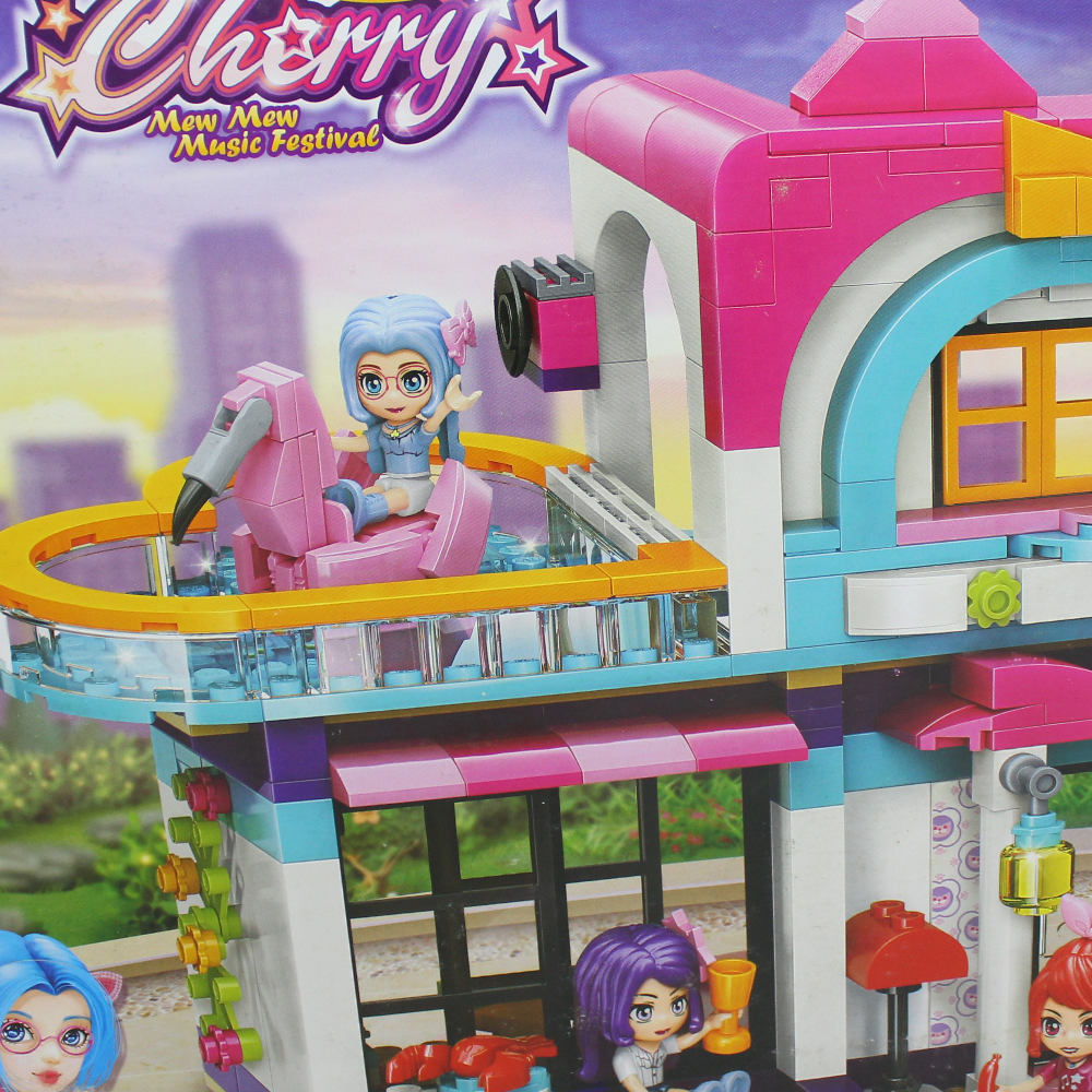 Cherry Mew Mew Music Festival Building Blocks - 447 Pcs