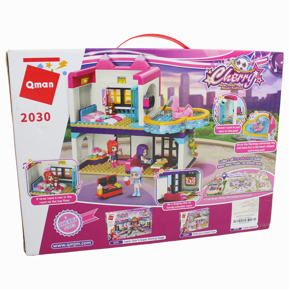 Cherry Mew Mew Music Festival Building Blocks - 447 Pcs