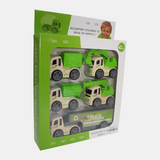 Die Cast Car Vehicles Toy Set – Mini 5 Engineering Vehicles