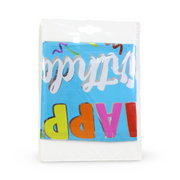 18-Inch Happy Birthday Foil Balloon – Cupcake Print