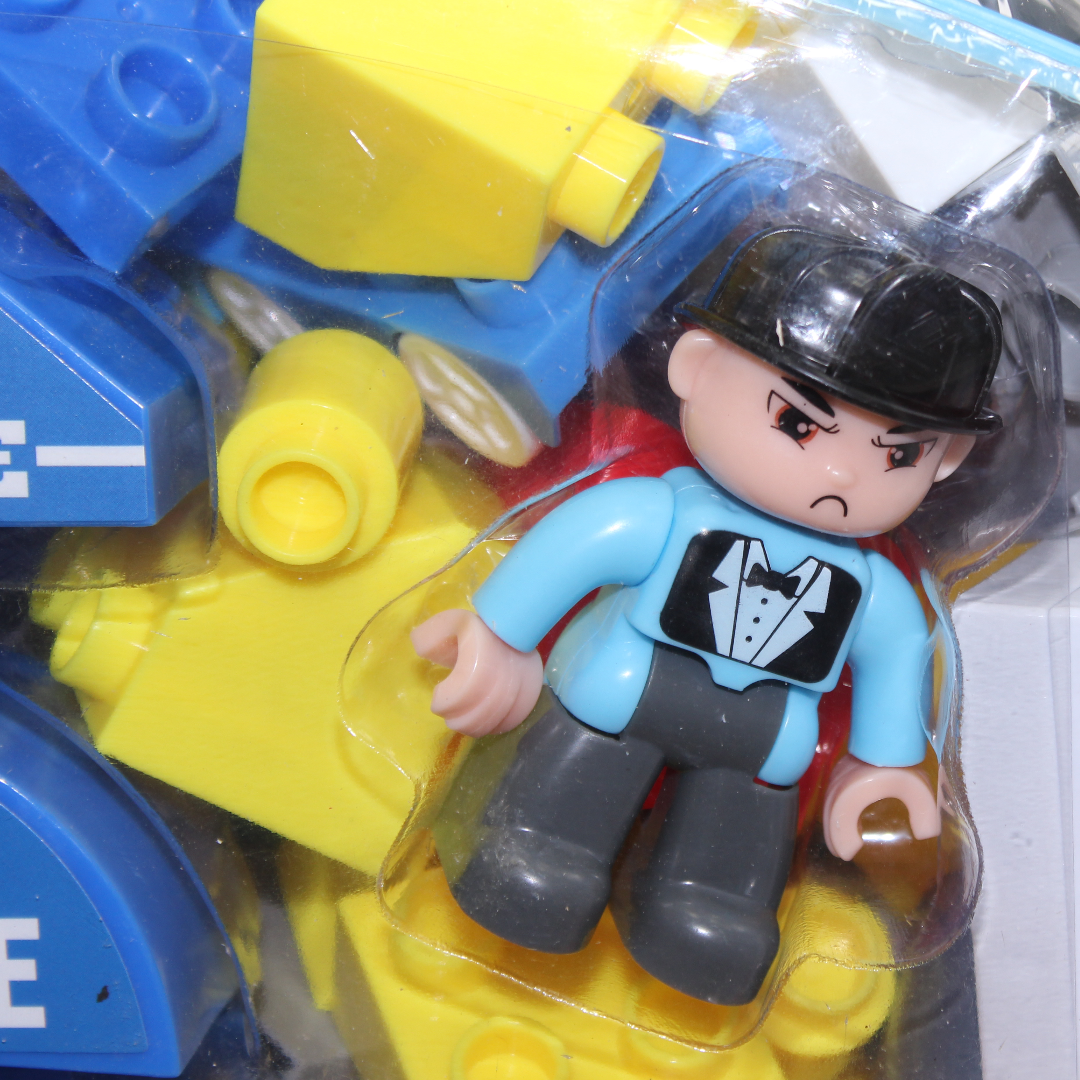 Police Building Blocks Set with Storage Bag