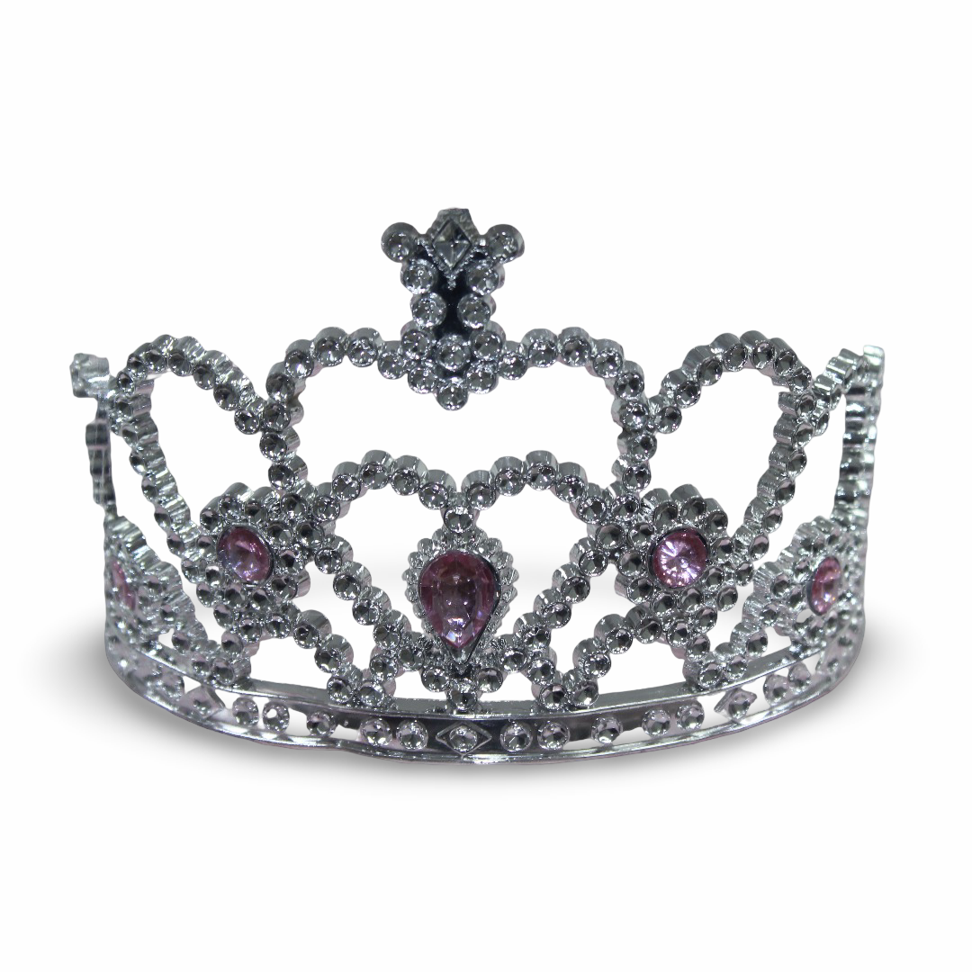 Princess Boutique Tiara and Jewelry Set – Pink Heart Design