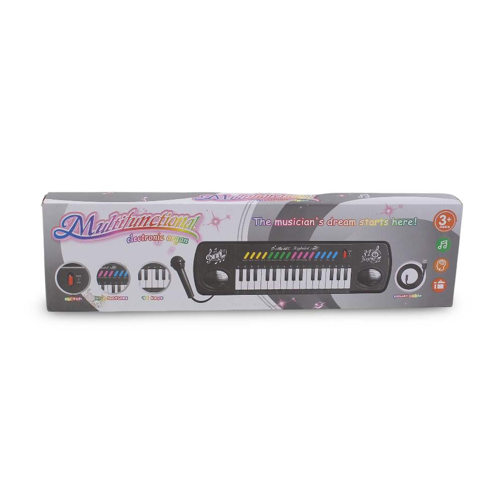 Multifunctional Electronic Keyboard Piano Toy with Mic - Toys - OKO