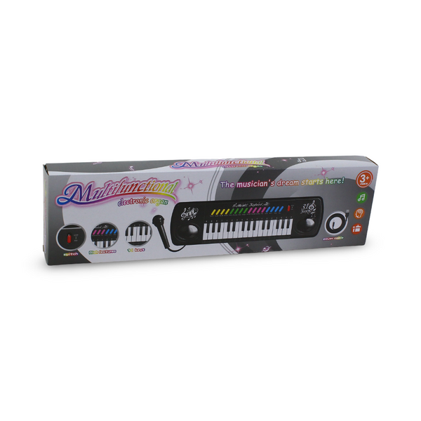 Multifunctional USB Electronic Organ with Microphone
