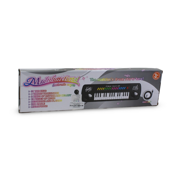 Multifunctional USB Electronic Organ with Microphone