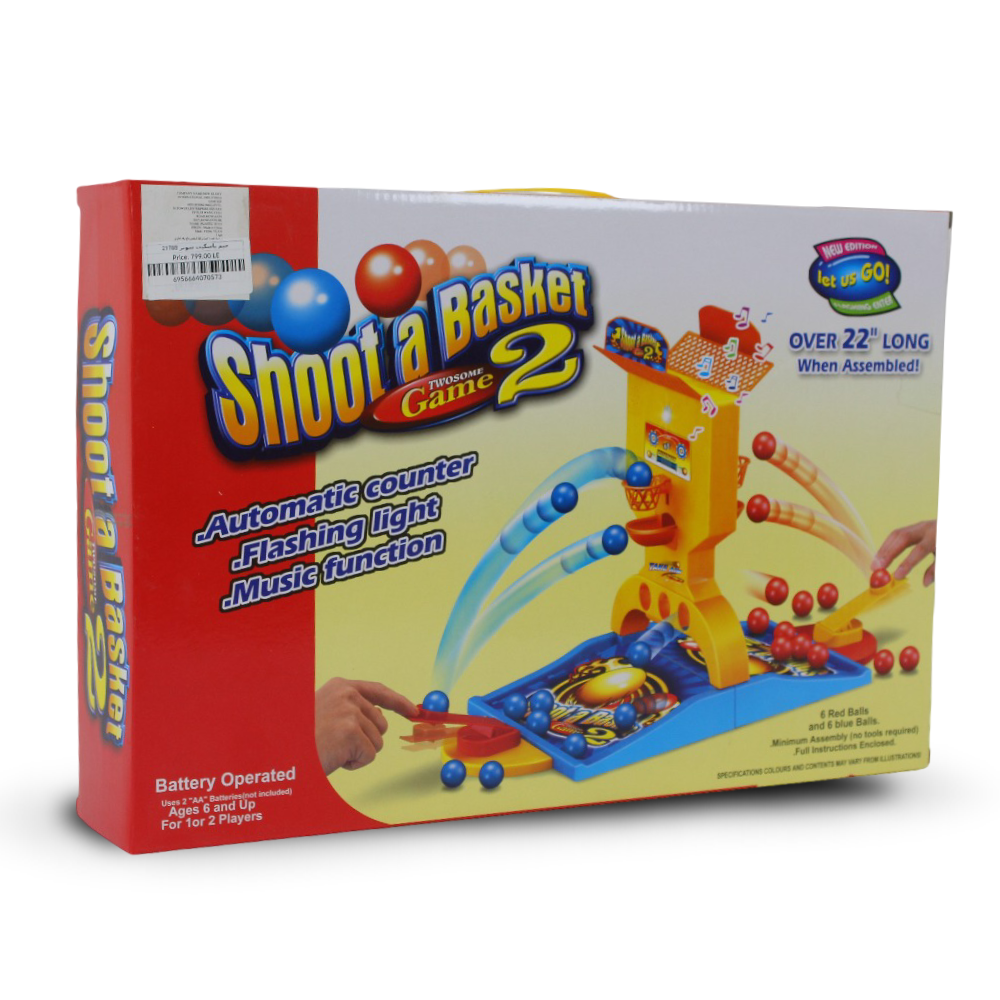 Shoot a Basket Game 2 Basketball Shooter Table Game - Toys - OKO