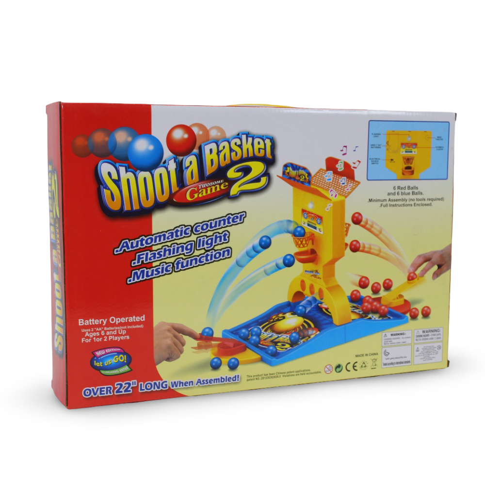 Shoot a Basket Game 2 Basketball Shooter Table Game