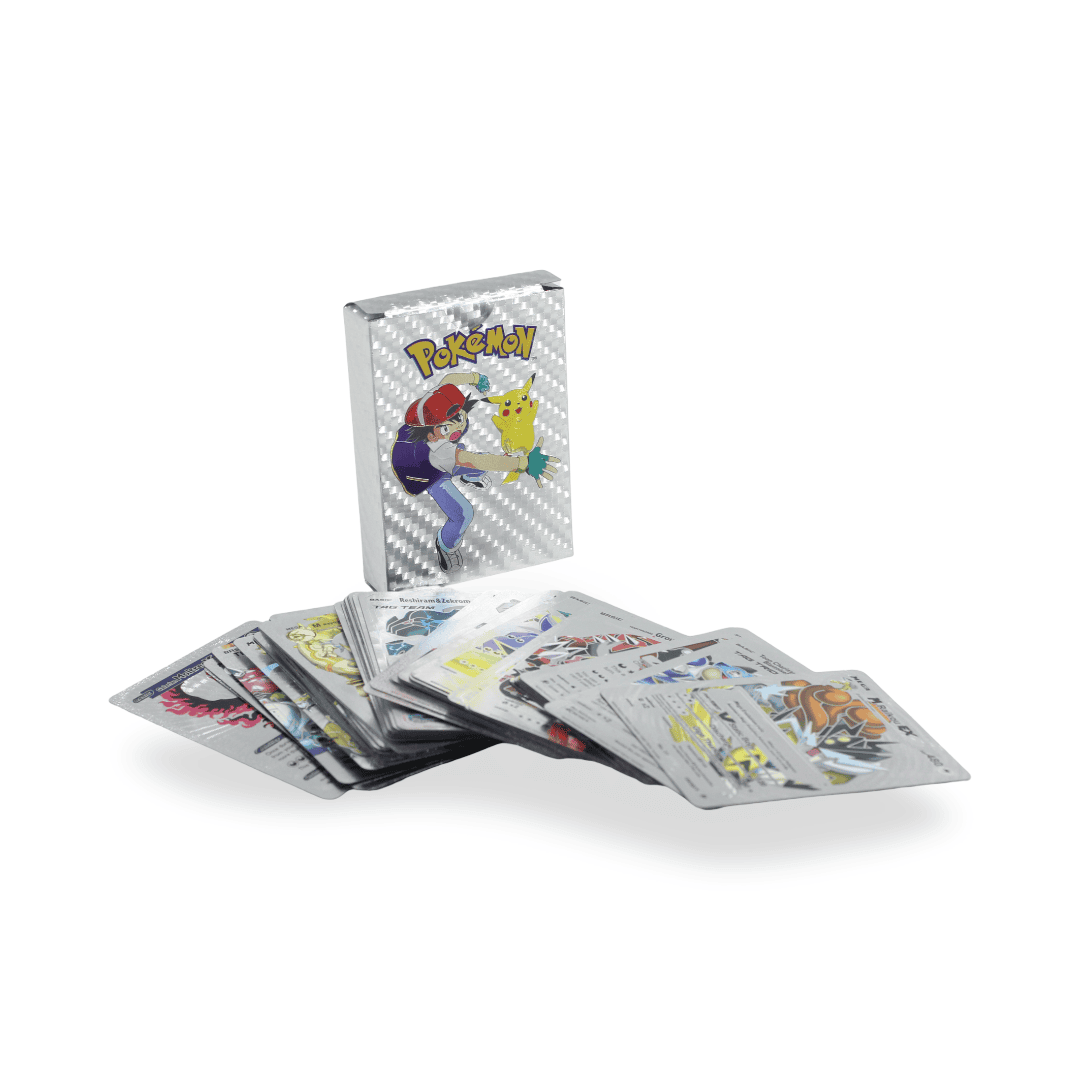 Kids Pokémon Glow in The Dark Stand Card Game – 10 Pcs - Toys - OKO