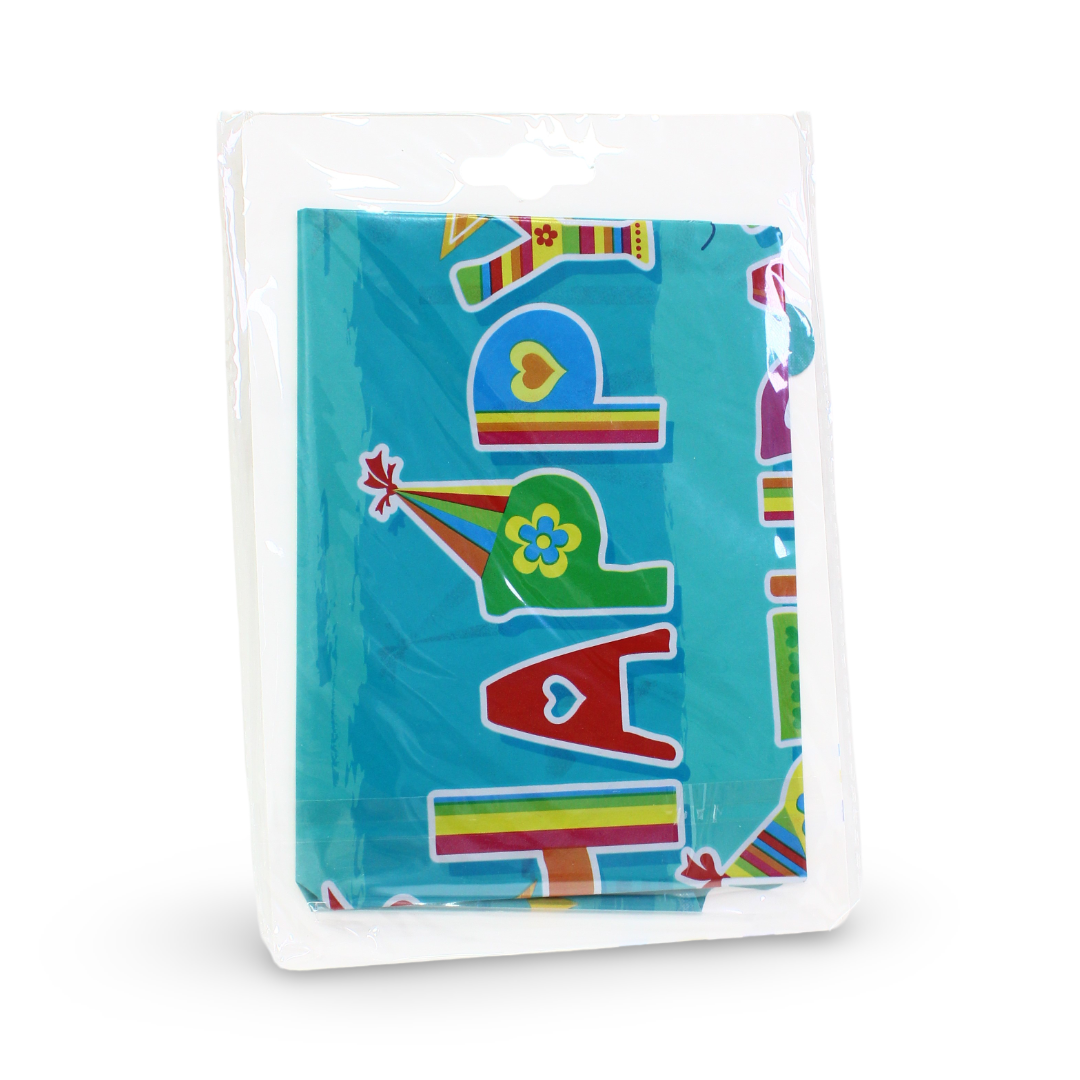 18-Inch Happy Birthday Foil Balloon – Cake Design