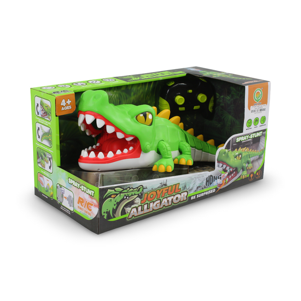 Joyful Alligator RC Green Crocodile