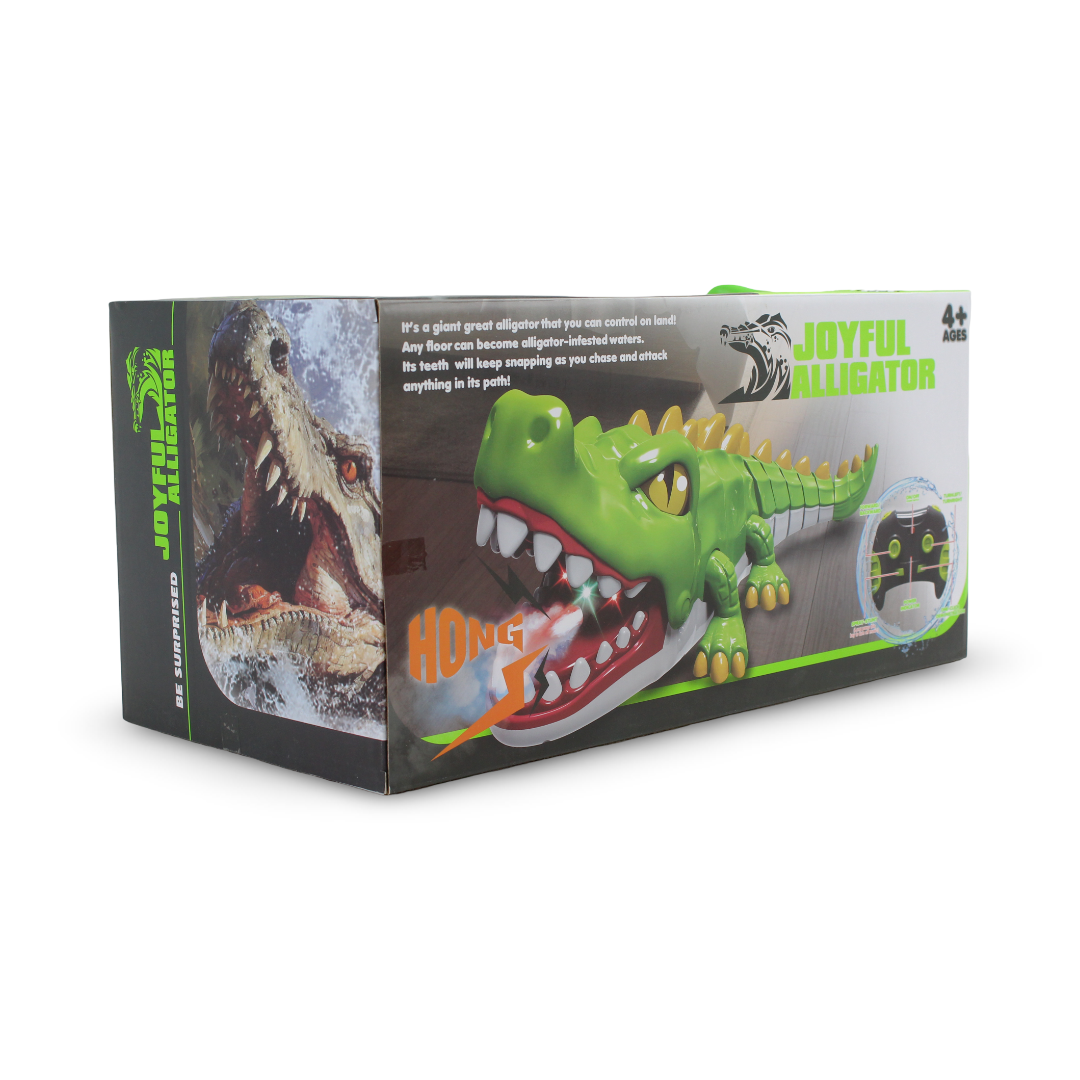 Joyful Alligator RC Green Crocodile