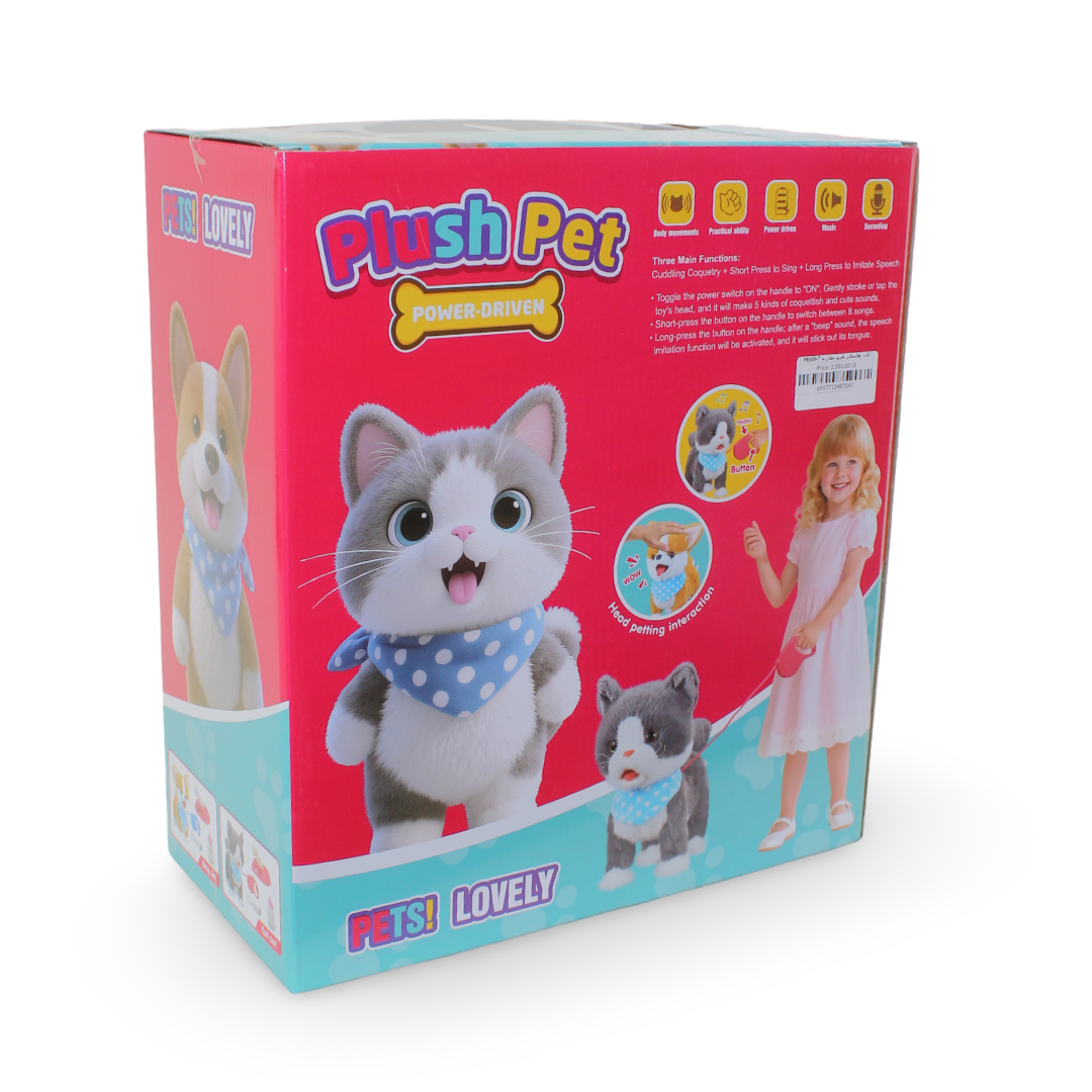Plush Pet Husky Toy