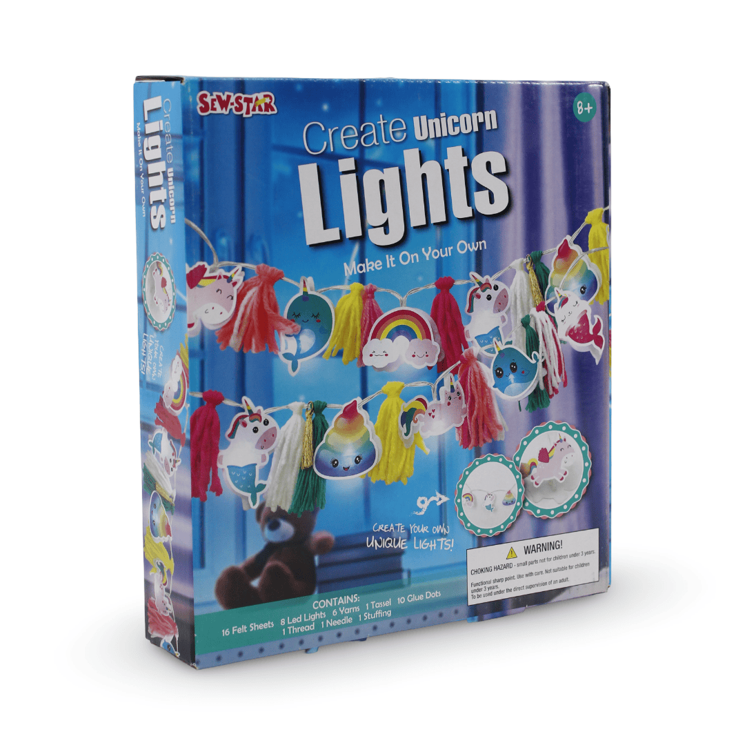 Sew Star Create Unicorn Chain Lights Kit - Toys