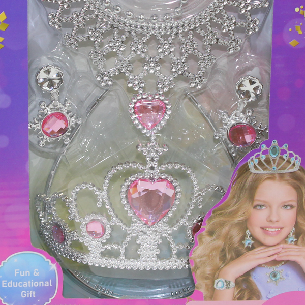 Children's Princess Costume Jewelry Set – Pink