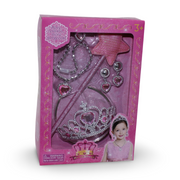 Princess Tiara Jewelry Set with Wand – Miracle Dream