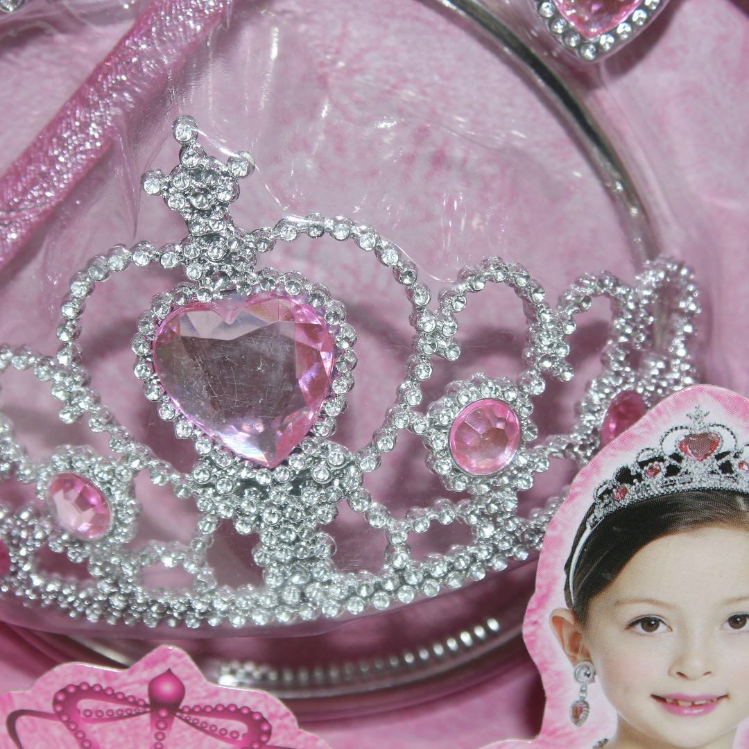 Princess Tiara Jewelry Set with Wand – Miracle Dream