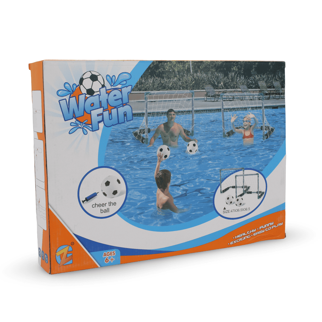 Water Fun Floating Soccer Goal Set - Summer - OKO