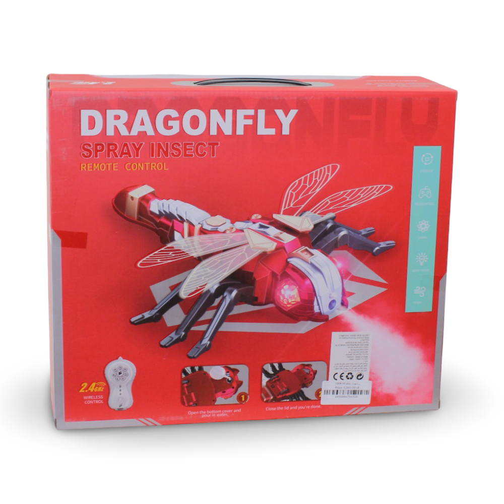 Remote-Controlled Robotic Dragonfly Toy