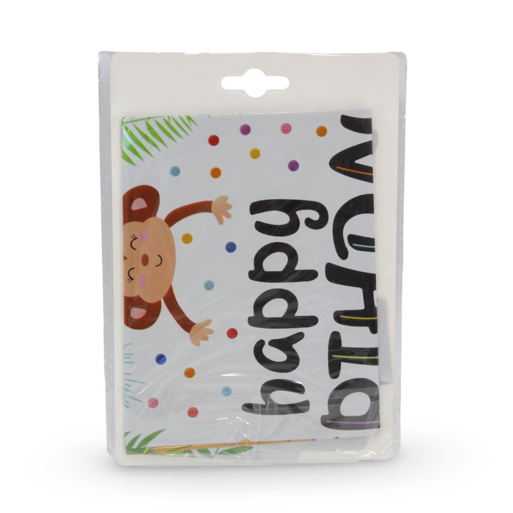 Xinhan Party 18-inch (45cm) Round Happy Birthday Foil Balloon