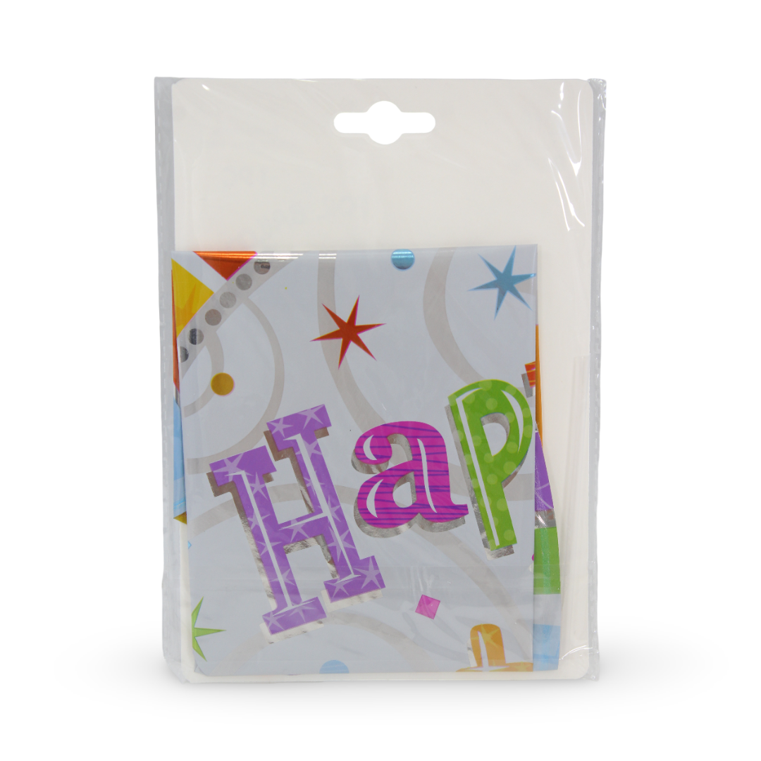 18-Inch Happy Birthday Foil Balloon – Assorted Designs