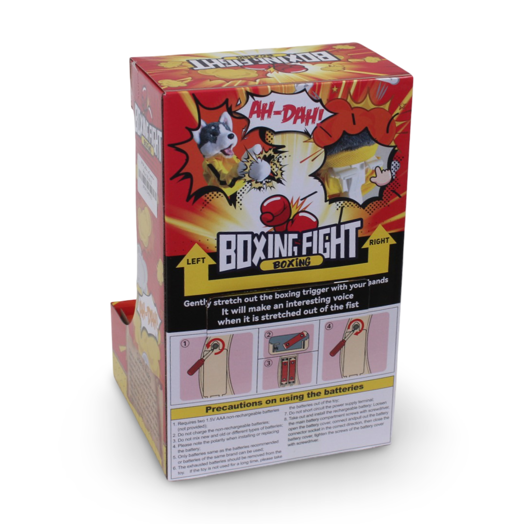 Boxing Fight Dog Interactive Toy