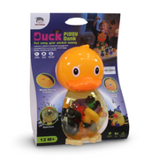 Duck Piggy Bank Toy with Light & Mini Figures