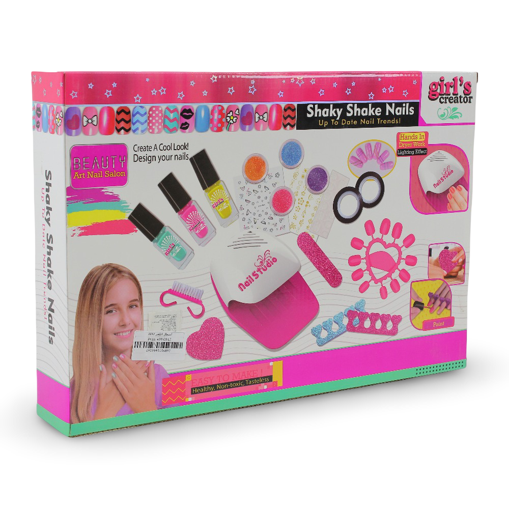 Shaky Shake Nails Beauty Art Nail Salon Set