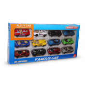 Alloy Car Famous Racing Car – 12Pcs