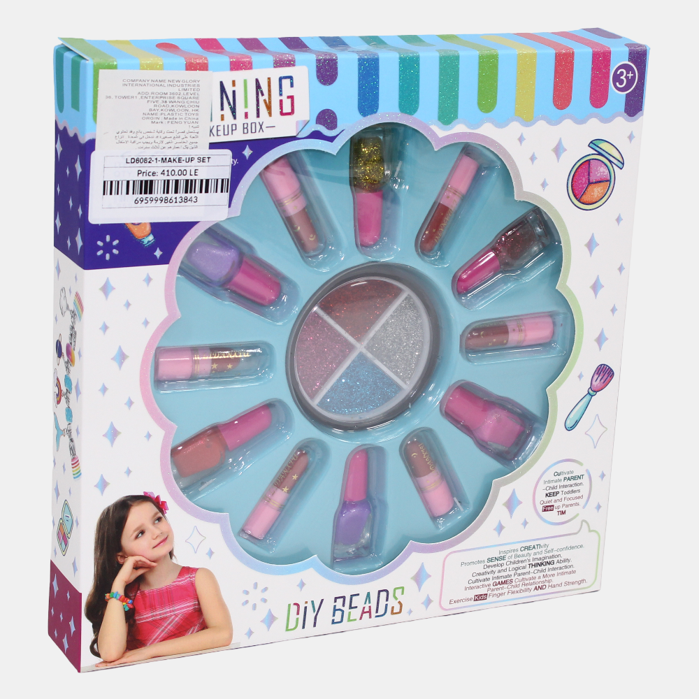 DIY Beads Makeup Set