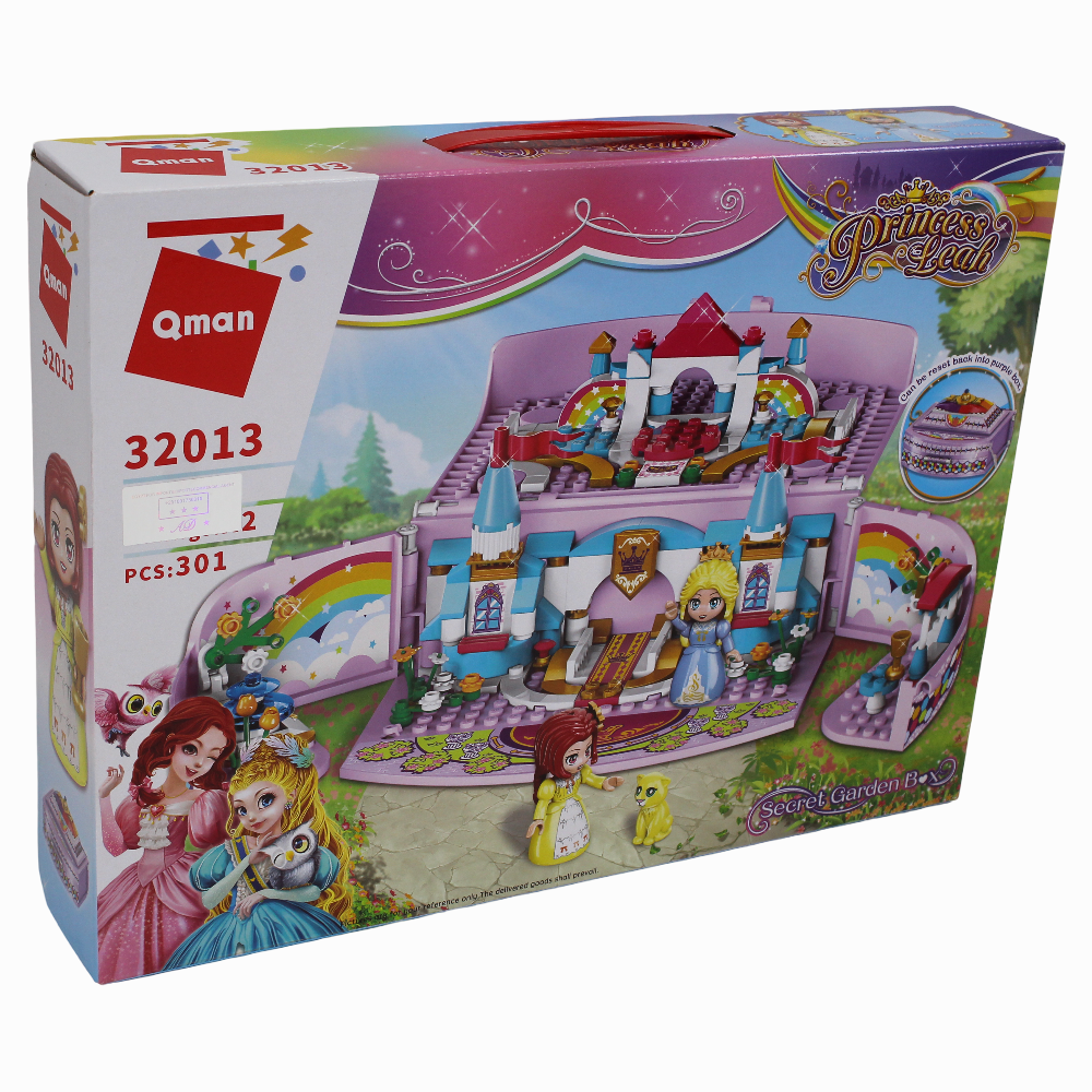 Princess Leah Secret Garden Box Building Blocks - 301 Pcs