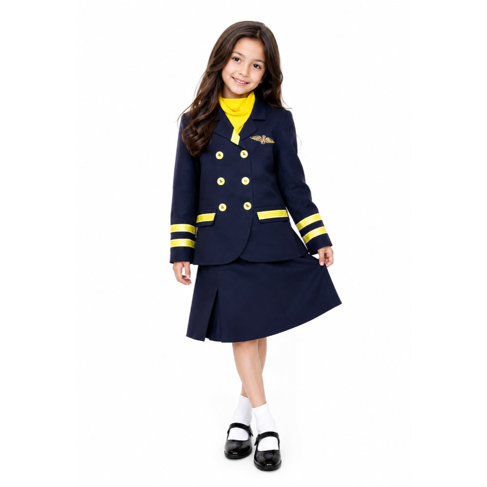 Girl's Air Hostess Costume