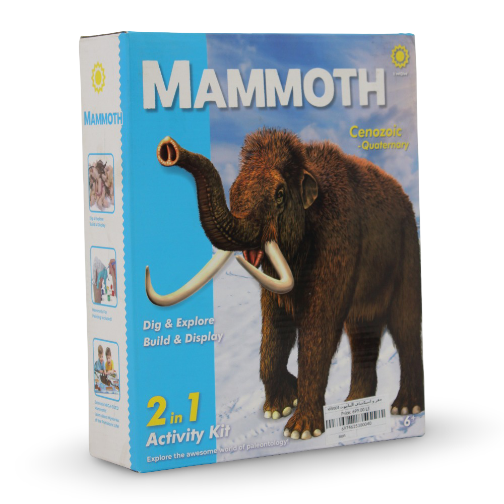 Mammoth Dig & Explore 2-in-1 Activity Kit - Toys - OKO
