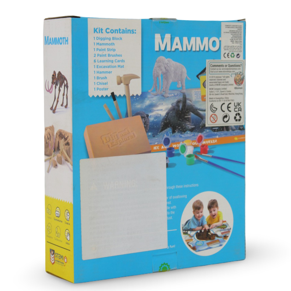 Mammoth Dig & Explore 2-in-1 Activity Kit
