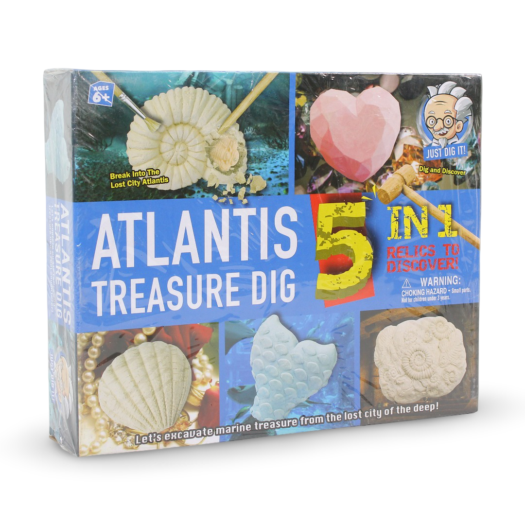 Atlantis Treasure Dig 5-in-1 Kit