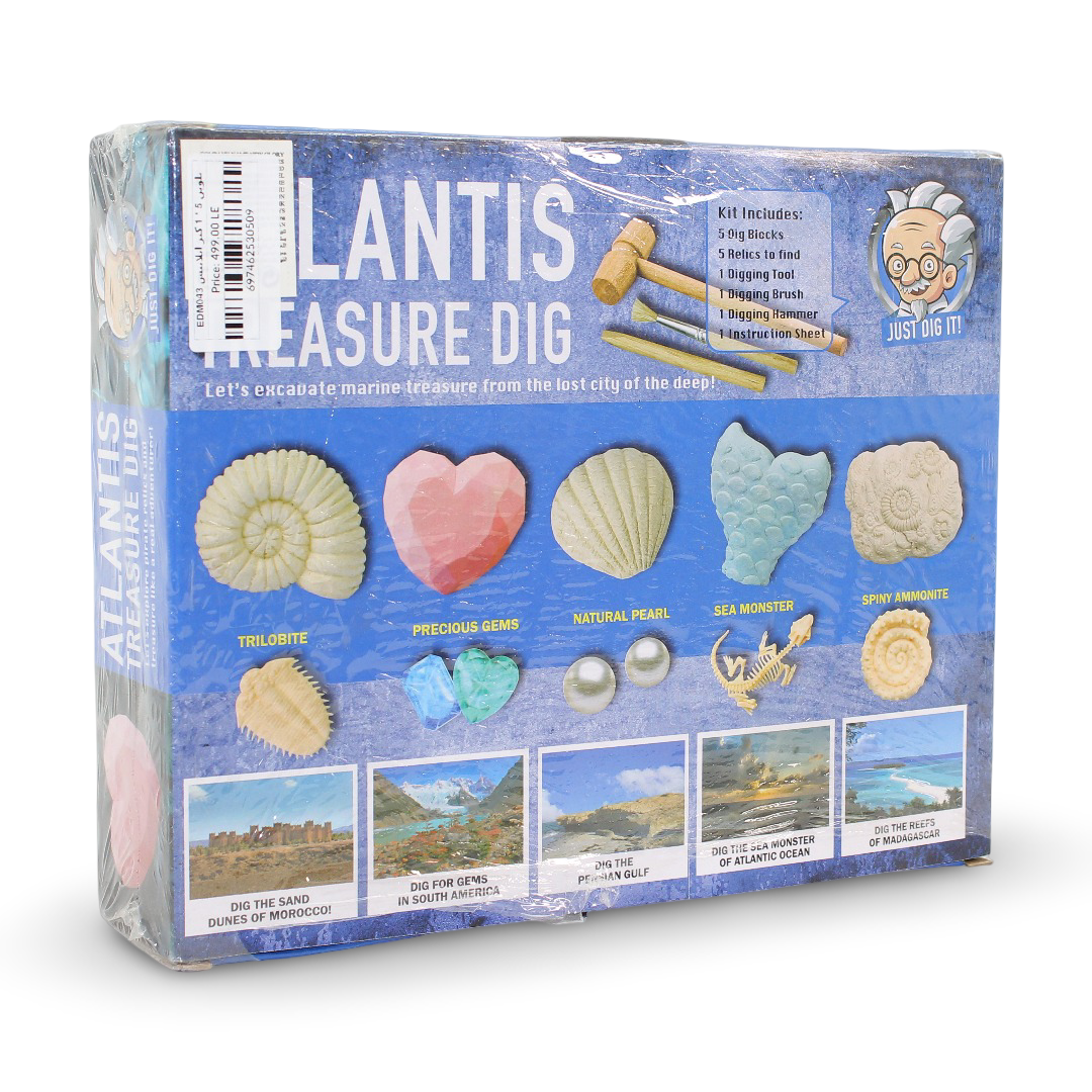 Atlantis Treasure Dig 5-in-1 Kit