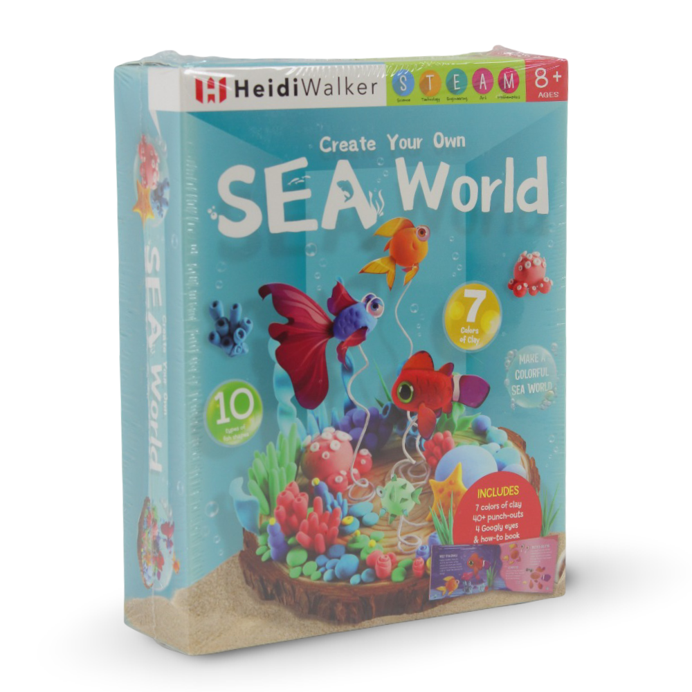 Create Your Own Sea World Clay Craft Activity Set