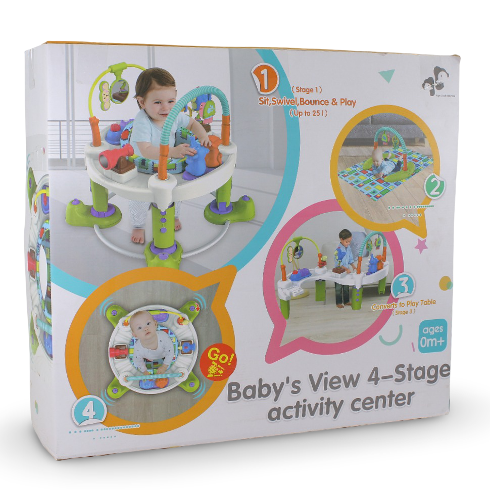 Baby's View 4-Stage Acticity Center (Light & Music)