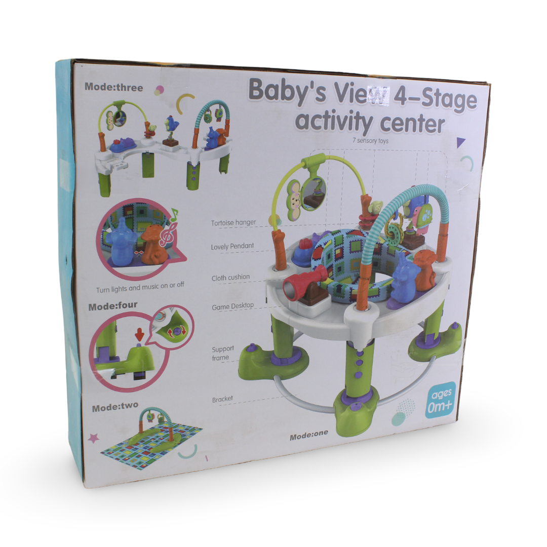 Baby's View 4-Stage Acticity Center (Light & Music)