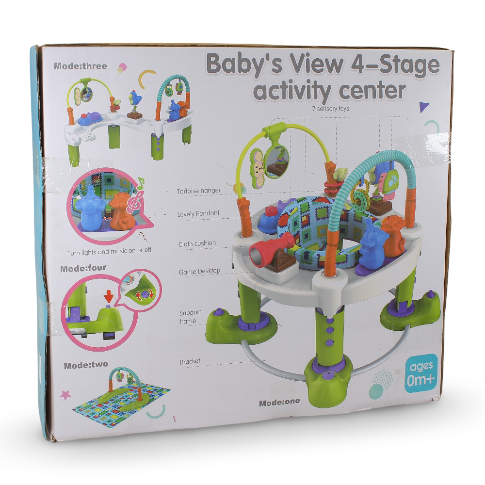 Baby's View 4-Stage Acticity Center (Light & Music)